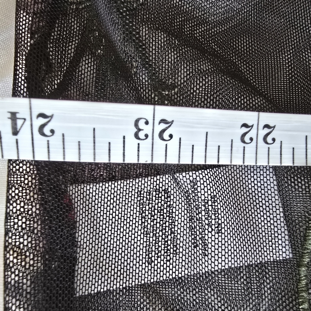 Reitmans Floral Embroidered Black Mesh Dress - Picture 12 of 12